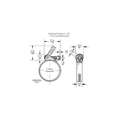 Snaplock Swivel Cable Clamps